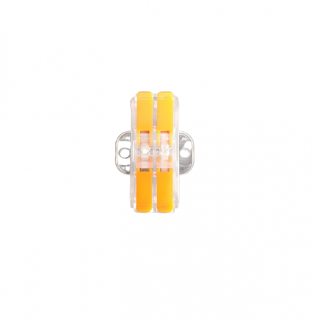 Conector legatura Doza 2 Poli, Dublu, KV226 transparent, 41A/450V 0.5-6mm2 [1]