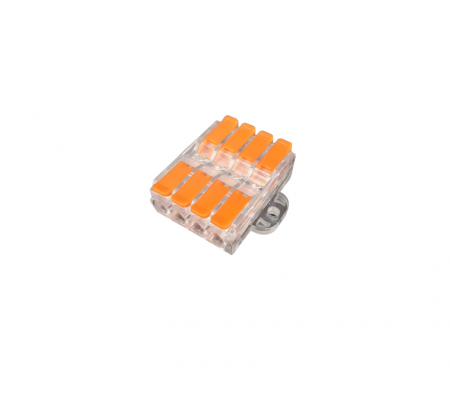 Conectori - Conector legatura Doza 4 Poli, Dublu, KV226, 41A/450V 0.08-4.0mm2