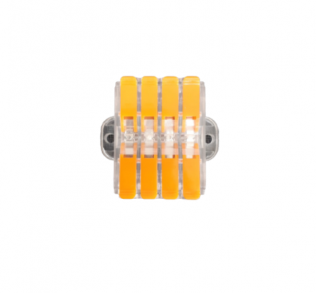 Conector legatura Doza 4 Poli, Dublu, KV226, 41A/450V 0.08-4.0mm2 [1]