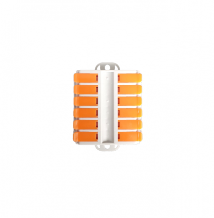Conector legatura Doza 6 Poli, Dublu, KV226, 41A/450V 0.5-6mm2 [1]