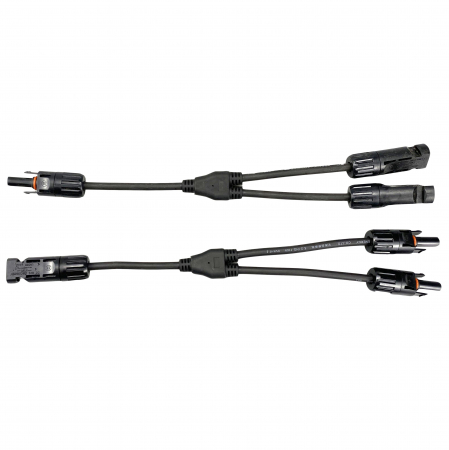 Controler incarcare solara - Set conectori tip MC4 model Y pentru panouri fotovoltaice