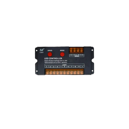 Iluminat - Controler banda LED monocrom cu 9 canale ,12V-24V C954