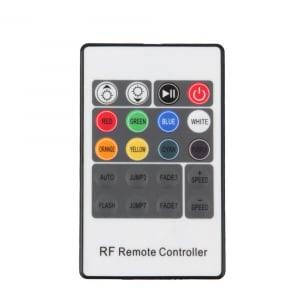 Controler banda LED RGB, telecomanda RF 20 taste, mufa 5.5-2.1 mama [1]