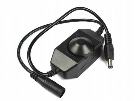 Controllere - LED Dimmer 4A switch, 12V-24VDC 48W, Negru, D104L(B)