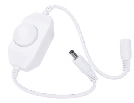 Controllere - LED Dimmer 4A switch, 12V-24VDC 48W, Alb, D104L(W)