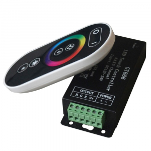 Controllere - Controler LED RGB Wireless GT666 18A 12/24V