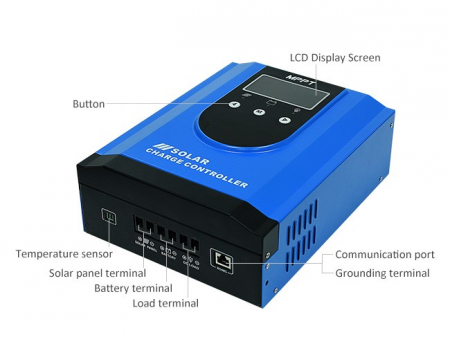 Controler MPPT de incarcare fotovoltaica 48V 80A OKN3766-80A [2]