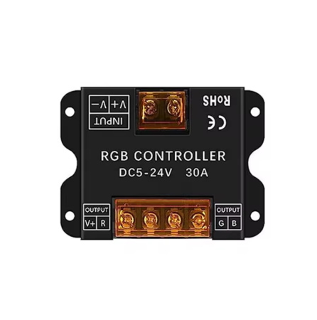 Controller RGB cu panou tactil RF, 5V-24V DC, 30A, dimmer si control culori pentru benzi LED RGB [2]