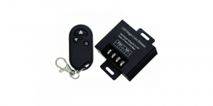 Controllere - Controler Wi-fi banda LED pentru o singura culoare universala, maxim 30A + Telecomanda RF, 360/720W(12V/24V)