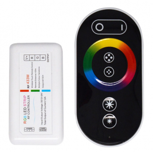 Controllere - Controller led RGB cu telecomanda Touch RF 3xAAA neincluse  12-24V max.4A/CH S-103 10107483