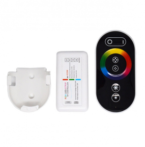 Controller led RGB cu telecomanda Touch RF 3xAAA neincluse  12-24V max.4A/CH S-103 10107483 [1]