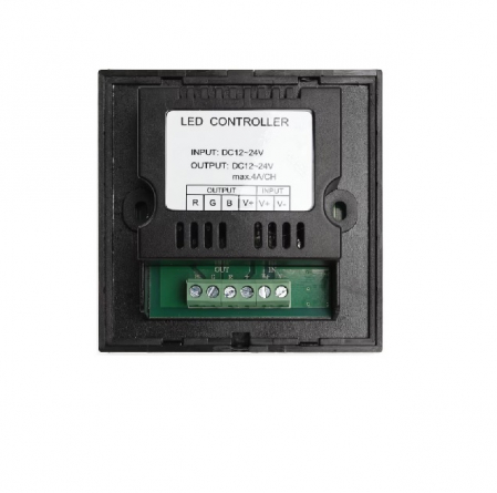 Controller RGB touch ST panou si telecomanda 433 12-24V M001S [2]