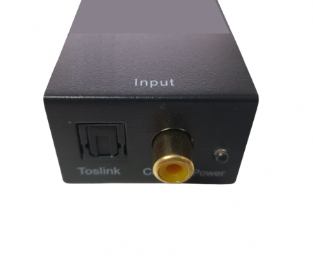 Convertor digital analog audio H-17, intrare coax si toslink, iesire coax L/R [2]