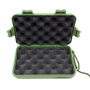Cutie din plastic pentru transport lanterna, cu snur si burete interior [1]