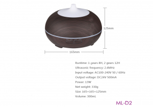 Difuzor umidificator pentru aromaterapie D2 [1]