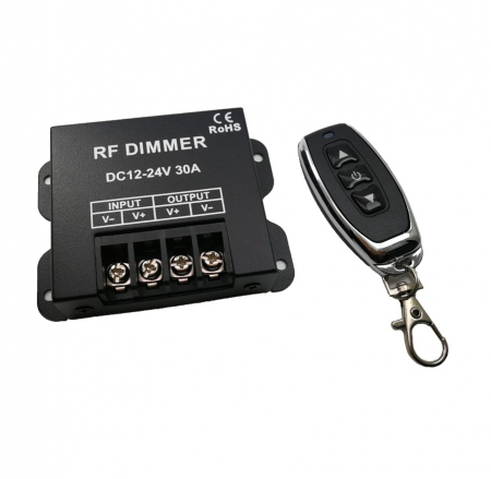 Controllere - Dimmer led cu telecomanda 30A