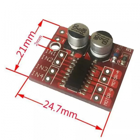 Modul driver motor cu PWM reversibil punte H dubla OKY3199-4-2 [1]