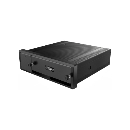 Supraveghere video - DVR mobil DAHUA HDCVI 4 canale analogice si 4 IP, H.265, alimentare 6-36V, pentru supraveghere vehicule (MXVR4104-GCW)