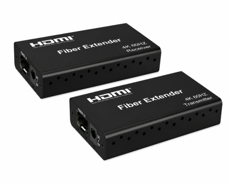 Conectica - Extender HDMI prin Fibra Optica 4K 60Hz 20Km