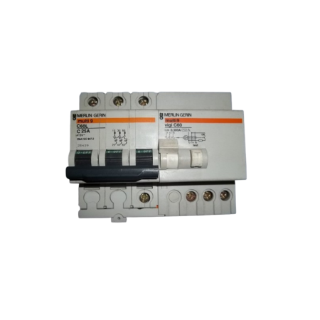 Sigurante automate - Grup de protectie cu disjunctor C60H C16 si diferential vigi C60