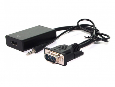 Adaptor VGA  cu audio la HDTV HDMI [1]