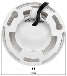 Camera dome de interior Dahua IR20 2.8mm HAC-HDW1200R-0280B-S4 [2]