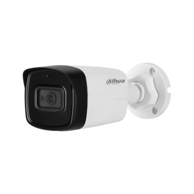 Camere supraveghere - HAC-HFW1230TL-A - 0360B Bullet HDCVI 2Mp Starlight IR 80m, audio, lentila fixa 3.6MM.