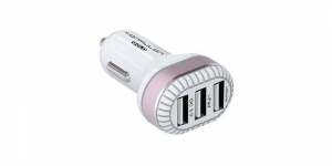Accesorii auto - Incarcator auto 12-24V, 3xUSB: 5V/3A Konfulon C28A