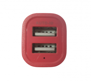 Incarcator auto Konfulon C17 12-24V, 2xUSB 5V 2.1A rosu [2]