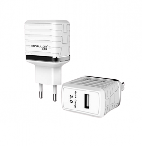 Incarcator la priza Konfulon C32Q 1 iesire USB QC 3.0 pentru telefon [4]