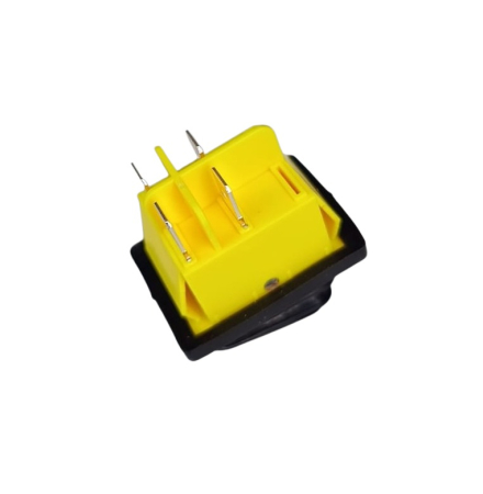 Intrerupator rocker ON-OFF 4 pini 250VAC 16A fara iluminare IP65, cu retinere [1]