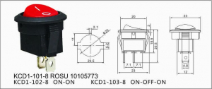 Intrerupator tip Rocker KCD1-101-8 [1]