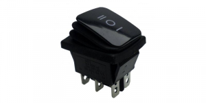 Intrerupatoare si comutatoare de circuit - Intrerupator tip rocker ON-OFF-ON