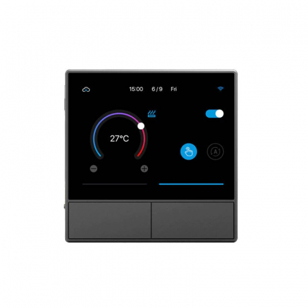 Intrerupator Smart Sonoff NSPanel 2 canale cu panou LED WiFi, termostat [1]