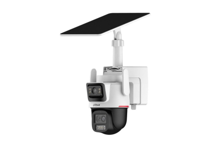 Camere supraveghere - Camera de supraveghere Dahua IPC-PTS2649C-3E3Z-4GB20 3+3MP WizColor PT hibrid zoom 6x, 4G, solara, IP66