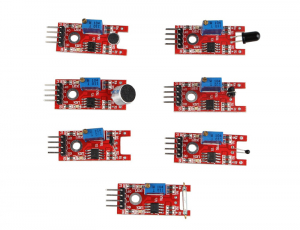 Kit 37 senzori in cutie de plastic compatibili Arduino OKY1027 [2]