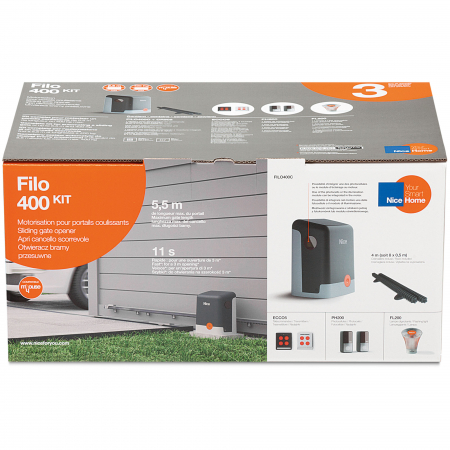Kit automatizare Nice Home FILO 400 motor culisant 400kg 5.5m [1]
