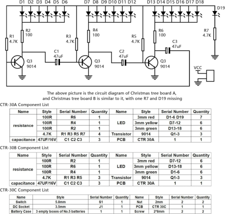 Kit brad Craciun PCB OKN428-16 [4]