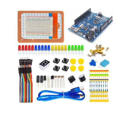 Arduino - Kit pentru invatare compatibil Arduino UNO R3, OKY1011