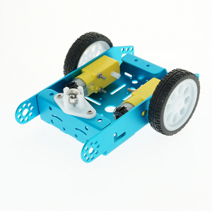 Kit sasiu din aluminiu cu motoare si roti pentru roboti OKY5024-1 [3]