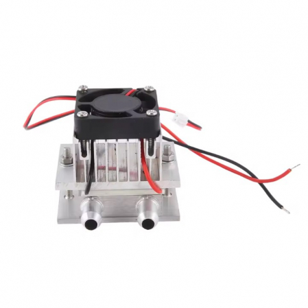 Kit racire termo-electric Peltier TEC1-12706, 12V, 60W, cu ventilator, bloc de apa si pasta termoconductoare [1]
