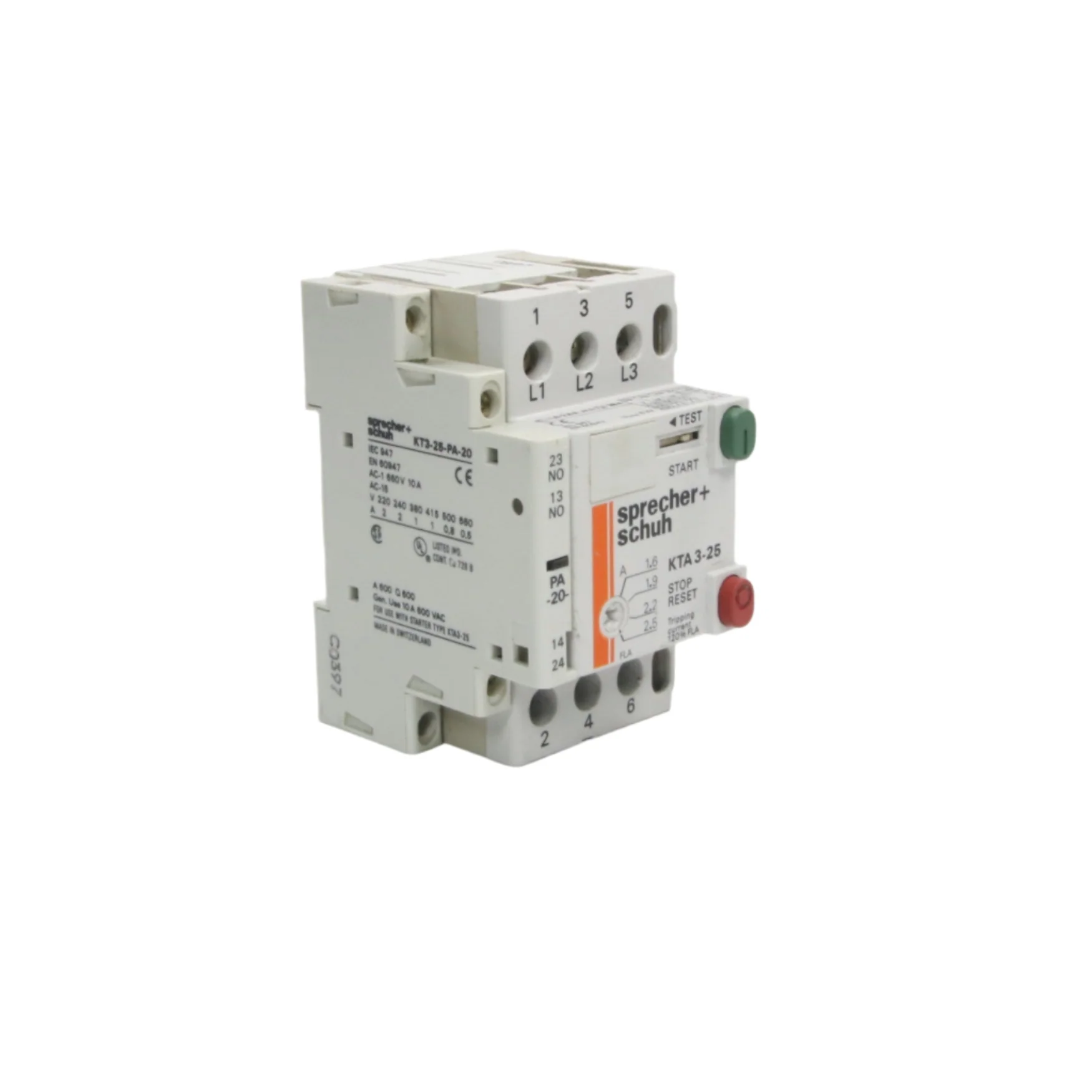 Echipamente de protectie - KTA 3-25 Protectie motor supra sarcina