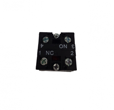 Buton verde fara retinere 1xNO 1xNC SPDT LA167-B2-BA35 [3]