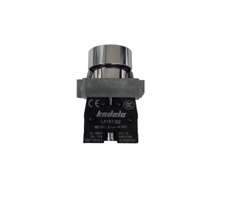 Buton verde fara retinere 1xNO 1xNC SPDT LA167-B2-BA35 [1]