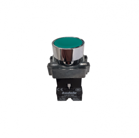 Intrerupatoare si comutatoare de circuit - Buton verde cu retinere 1xNO SPST LA167-B2-BZ31