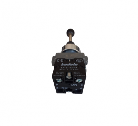 Intrerupator cu maneta fara retinere (ON)-OFF-(ON) 240V/10A [1]
