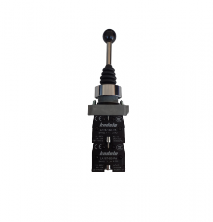 Intrerupatoare si comutatoare de circuit - Intrerupator cu maneta pe 2 axe fara retinere (ON)-OFF-(ON) x2 axe 240V/10A
