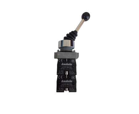 Intrerupator cu maneta pe 2 axe fara retinere (ON)-OFF-(ON) x2 axe 240V/10A [2]
