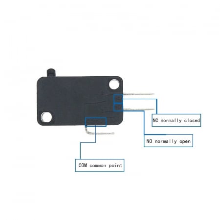 Limitator de cursa cu lamela 50mm NO/NC/COM 250V/3A [3]