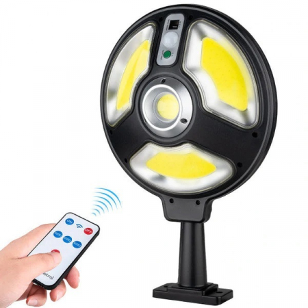Lampa solara cu acumulator, telecomanda si senzor miscare LB-1288B 120SMD [2]